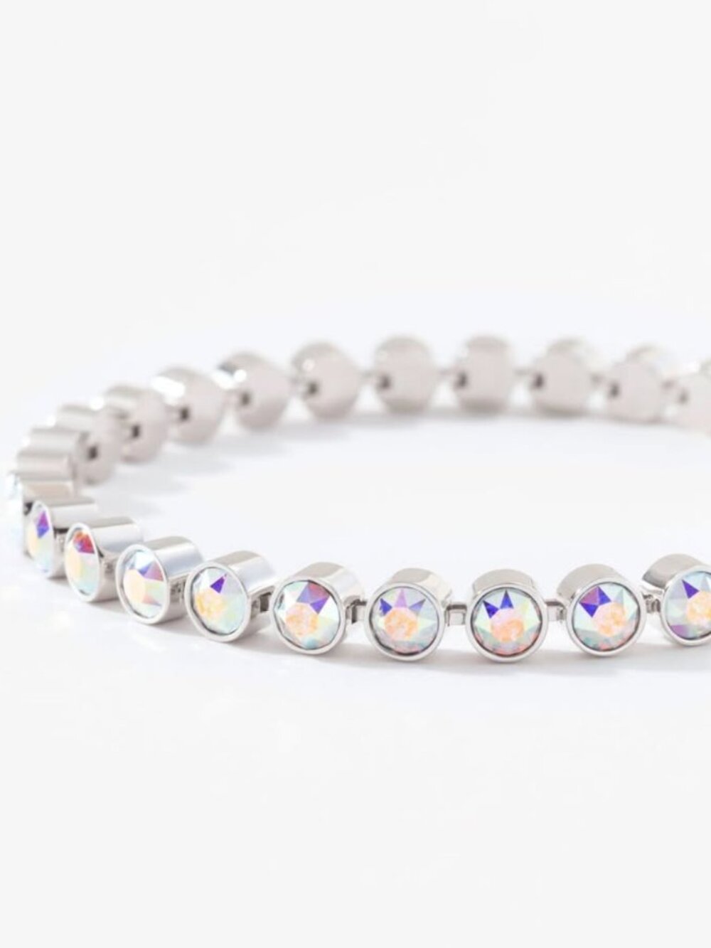 Touchstone Mini Ice Bracelet, Crystal Aurore Boreale- Like New! - Picture 4 of 4